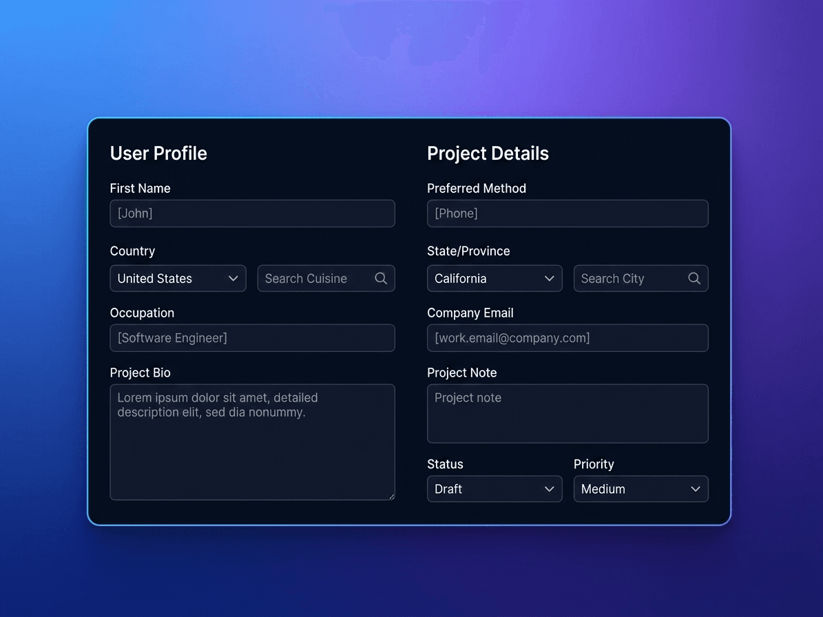 Collio workspace app: Form Builder